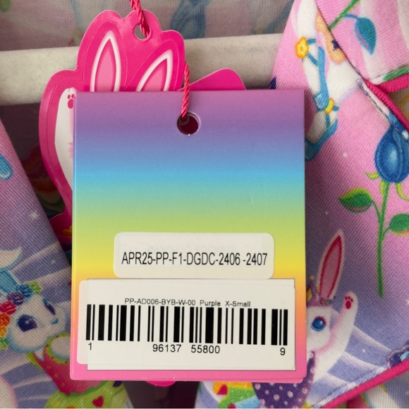 BNWT Posh Peanut x Lisa Frank 
Bunny Ballerinas Shorts Pajama Set - Picture 12 of 14